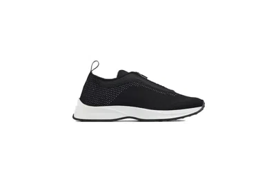 Pre-owned Dior Men's  B25 Low Top Sneakers In Black