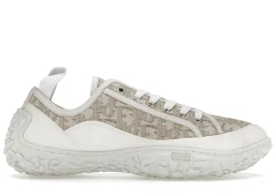 Pre-owned Dior Men's  B28 Low Sneakers In White/beige