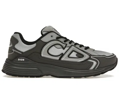 Pre-owned Dior Men's  B30 Sneakers In Anthracite/grey