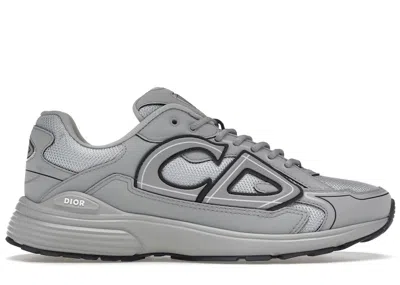 Pre-owned Dior Men's  B30 Sneakers In Gray