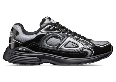 Pre-owned Dior Men's  B30 Sneakers In Light Gray/black
