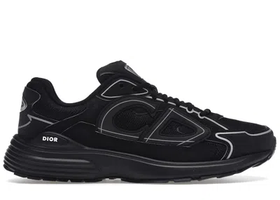 Pre-owned Dior Men's  B30 Triple Sneakers In Black