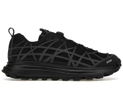 Pre-owned Dior Men's  B31 Runner Sneakers In Black/gray In Multi