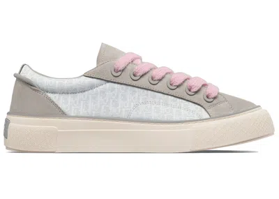 Pre-owned Dior Men's  B33 Sneaker Grey White Oblique Jacquard Sneakers In Gray And White  Oblique Jacquard