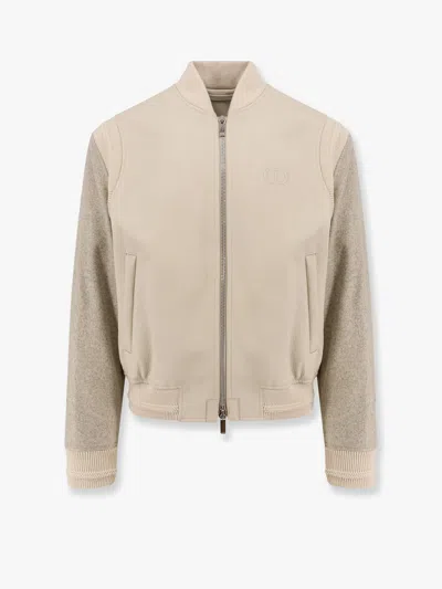 Dior Men  Beige Jackets In Cream