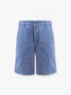 Dior Men  Blue Bermuda Shorts In Blue