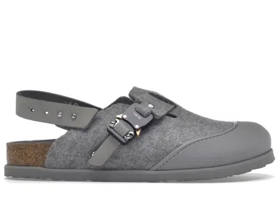 Pre-owned Dior Men's  By Birkenstock Tokio Mule Sneakers In Grey/cork