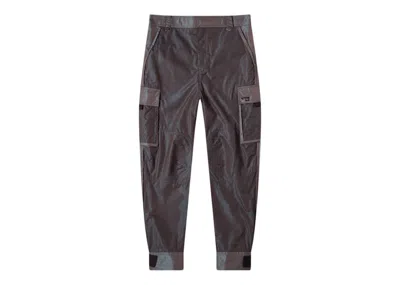 Pre-owned Dior Men's   Technical Nylon Cargo Pants In Iridescent