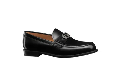 Pre-owned Dior Men's  Granville Loafer Sneakers In Black