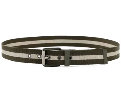 Pre-owned Dior Men's  Jacquard Belt In Green