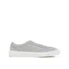 Dior Leather Sneakers Men In Gray