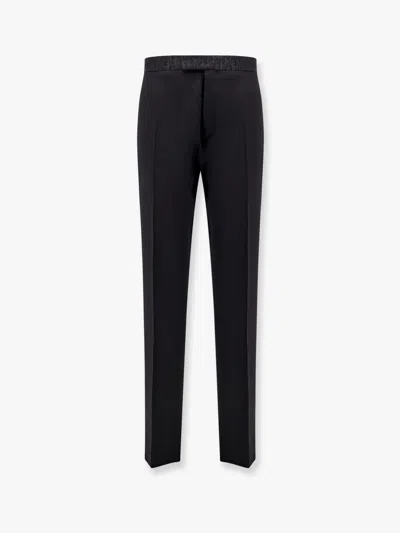 Dior Men  Nero Trousers In Multicolor