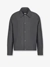 Dior Men  Oblique Technical Jacquard Jacket In Gray