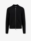 Dior Men  Ribbon Wool Cardigan In Black