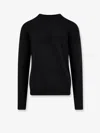 Dior Men  Ribbon Wool Sweater In Black