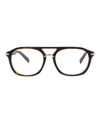 Pre-owned Dior Men's  Roundframe Metal Optical Frames In Gold Gold Transparent (dm50044u/51/010)
