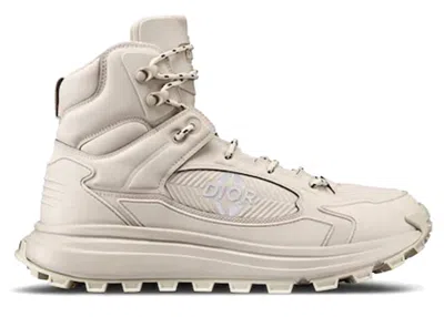 Pre-owned Dior Men's  Snow Ankle Boot Sneakers In Beige