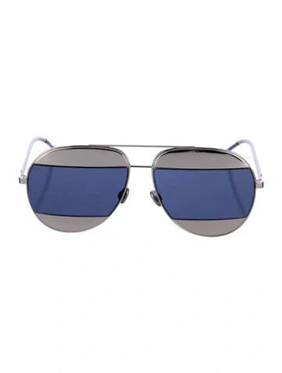 Pre-owned Dior Men Dior Split 1 Aviator Sunglasses In Multi