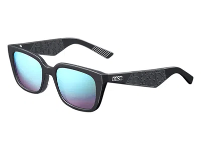 Pre-owned Dior Men's  Square Sunglasses In Grey (b27s1i 45i6)