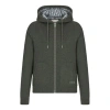 Dior Men's  Ss22 Cashmere Blend Knit Material Hooded Sports Olive In Gray