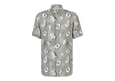 Pre-owned Dior Men's  X Daniel Arsham Shortsleeve Shirt In Gray