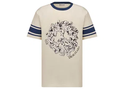 Pre-owned Dior Men's  X Denim Tears Relaxed Fit T-shirt In White