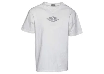 Pre-owned Dior Men's  X Jordan Wings T-shirt In White