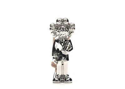 Pre-owned Dior Men's  X Kaws Perfume Mini Statue In Palladium