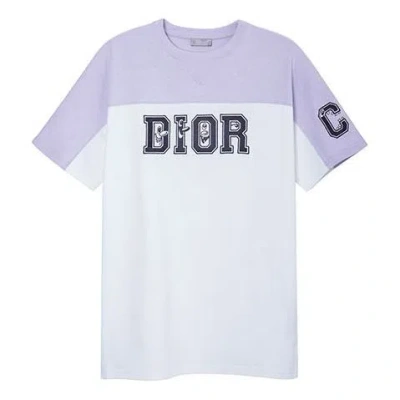 Dior Men's  X Kenny Scharf Crossover Ss21 Knit Short Sleeve White