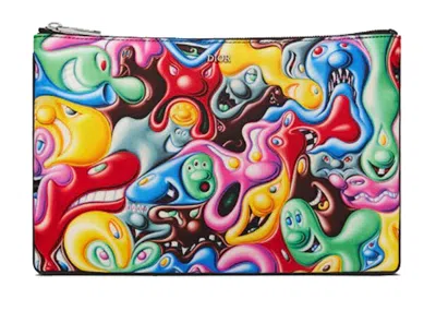 Pre-owned Dior Men's  X Kenny Scharf Pouch