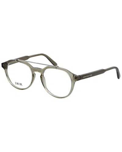 Dior Men's Botanica 51mm Optical Frames In Gray