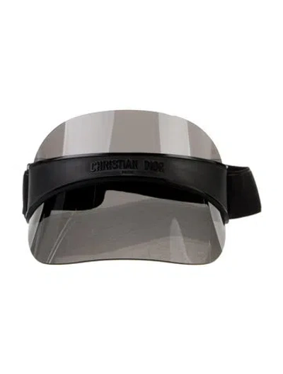 Pre-owned Dior Men Diorclubv1u Visor In Black