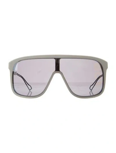 Pre-owned Dior Men Diorfast Shield Sunglasses In Black