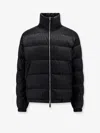 Dior Men Down Jacket With  Oblique Motif In Black