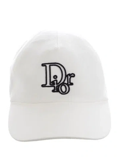 Pre-owned Dior Men Embroidered Baseball Hat In Multi