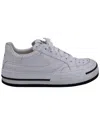 Dior D-freeway Low-top Sneakers In White Leather