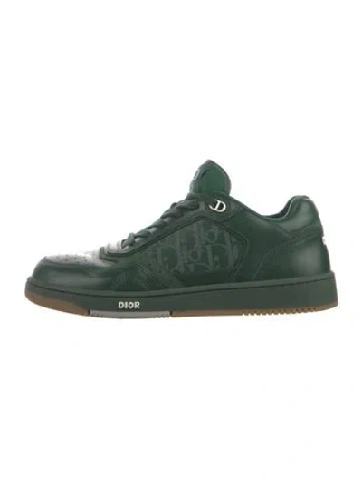 Pre-owned Dior Men Leather In Green