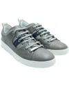 Dior Men's Leather Low Top Sneaker (authentic Pre-loved) In Gray