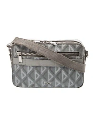 Pre-owned Dior Men Messenger Bag 2023 In Gray