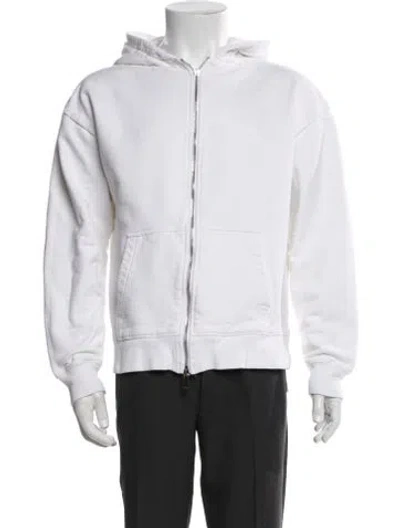 Pre-owned Dior Men Oblique Jacquard In White