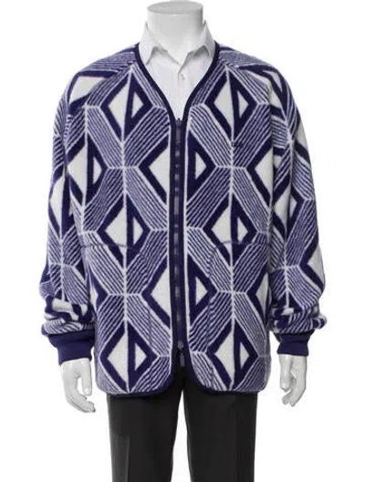 Pre-owned Dior Men Patterned Jacket In Purple
