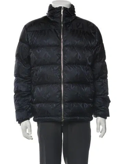 Pre-owned Dior Men Puffer Coat In Gray