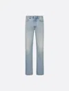 Dior Long Jeans With Regular Fit In Blue