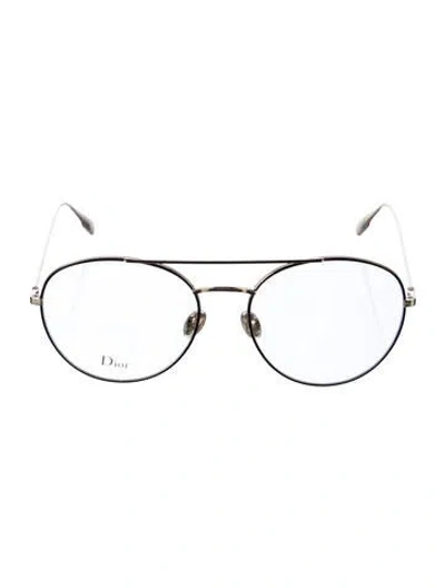 Pre-owned Dior Men Round Eyeglasses In Multi
