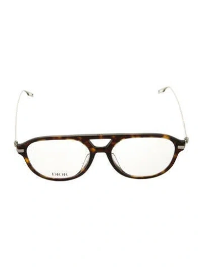 Pre-owned Dior Men Round Eyeglasses In Multi
