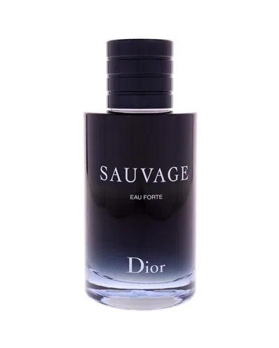Dior Men's Sauvage Eau Forte 3.4oz Parfum Spray In Blue