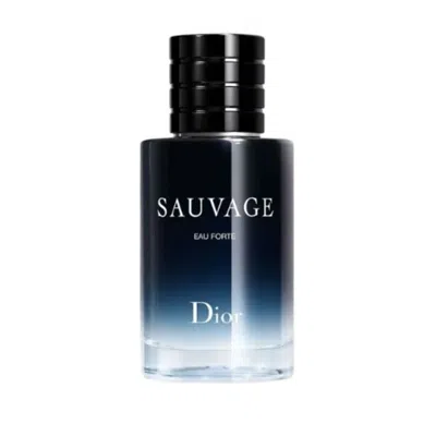 Dior Men's Sauvage Eau Forte Parfum 3.38 oz (tester) Fragrances 0952013687596 In Blue