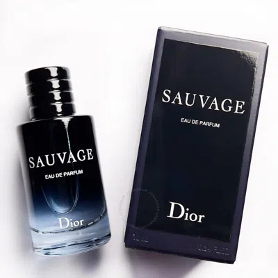 Dior Men's Sauvage Edp 0.33 oz Fragrances 3348901371872 In White