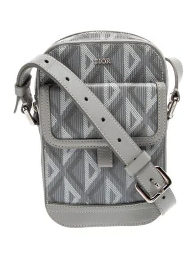 Pre-owned Dior Men Signature Cd Diamond Hit The Road In Gray