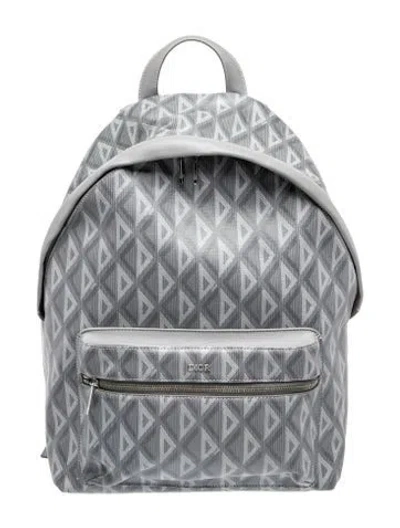 Pre-owned Dior Men Signature Cd Diamond Rider In Gray